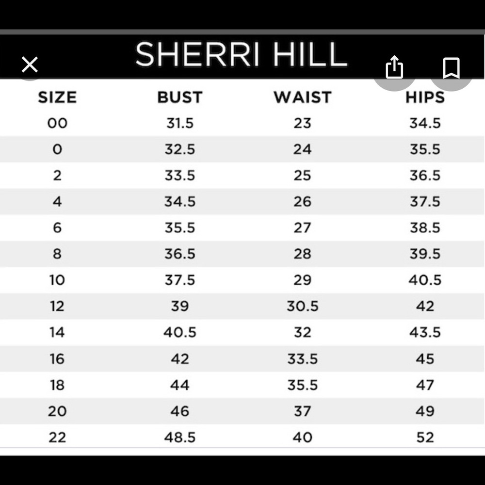 Sherri Hill Top Bustier Silver rhinestones - Picture 4 of 4